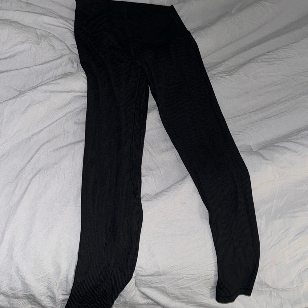 Lululemon align high rise ribbed pant 25”
